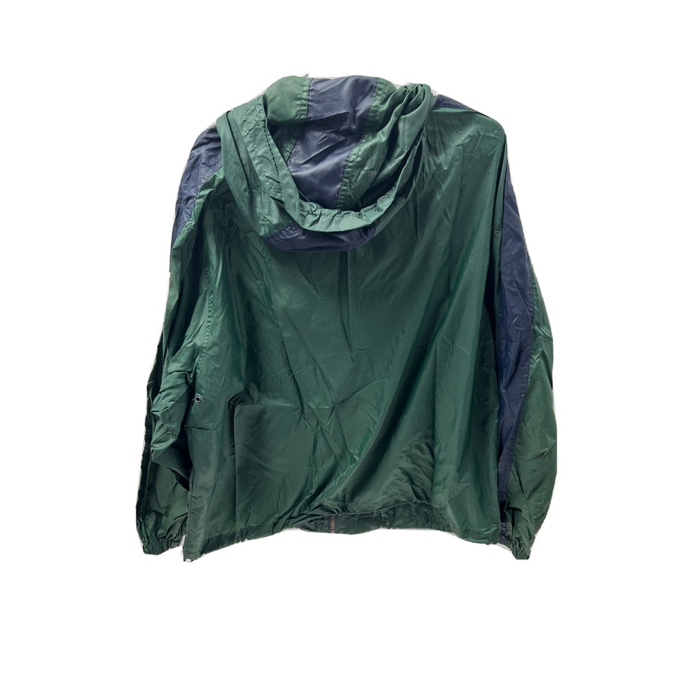 Vintage Tommy Hilfiger Jacket Light Windbreaker Large 90s Sleeve Spell Out - Picture 2 of 7